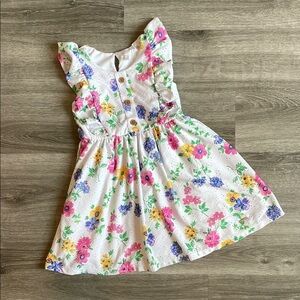 Tahari Girl floral print little girls dress